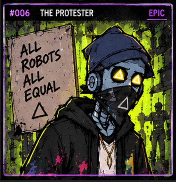 NFT Collection : The Protestor